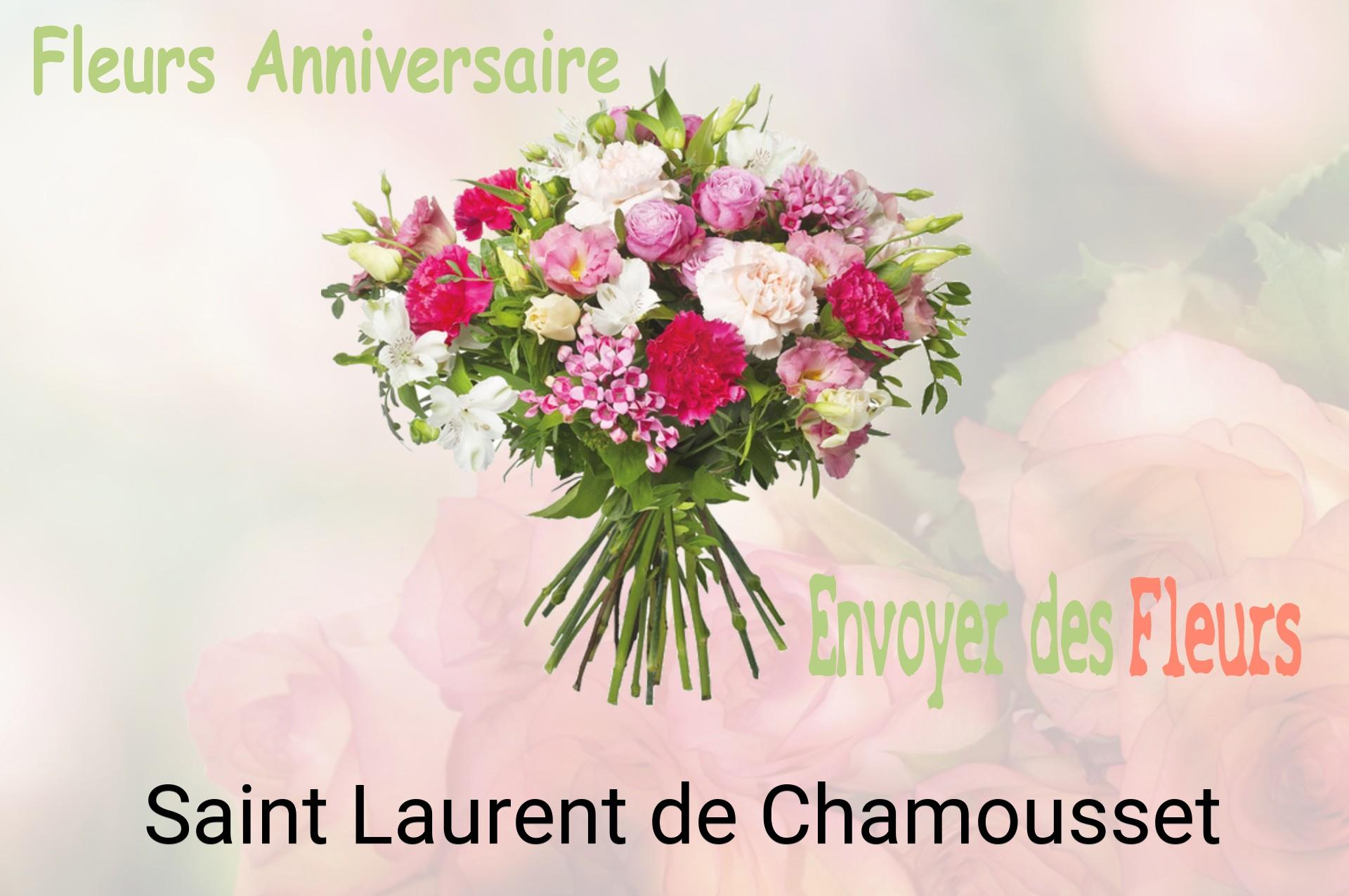 Bouquet de fleurs d’anniversaire livré à Saint-Laurent-de-Chamousset