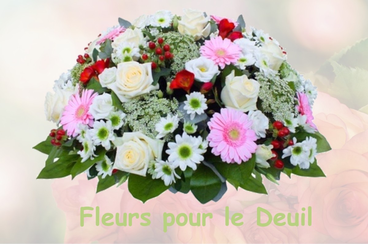 fleurs deuil SAINT-LAURENT-DE-CHAMOUSSET